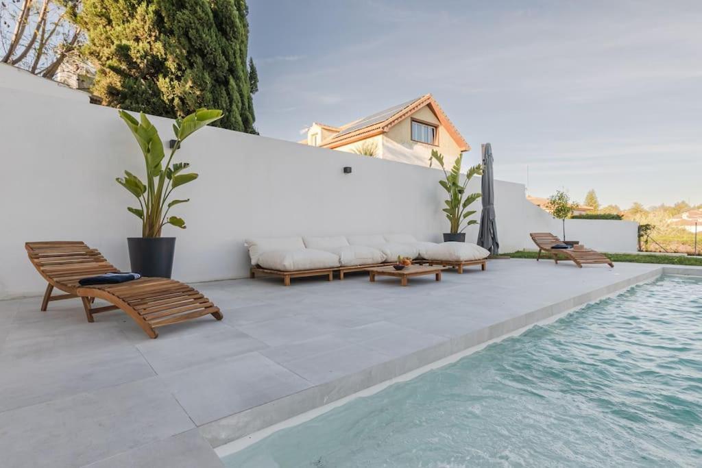 Villa Con Piscina Privada Gelves 외부 사진