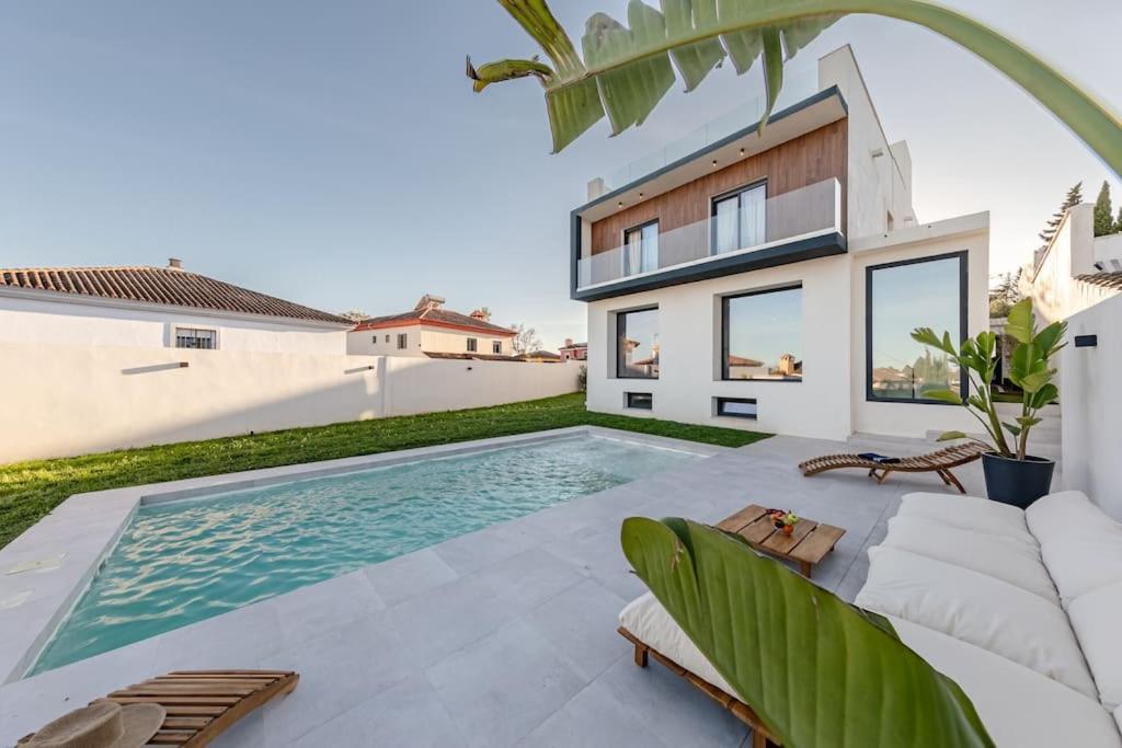 Villa Con Piscina Privada Gelves 외부 사진