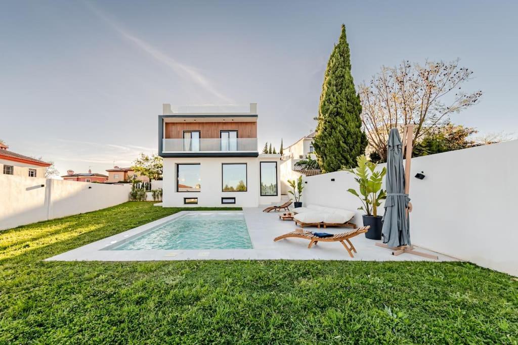 Villa Con Piscina Privada Gelves 외부 사진